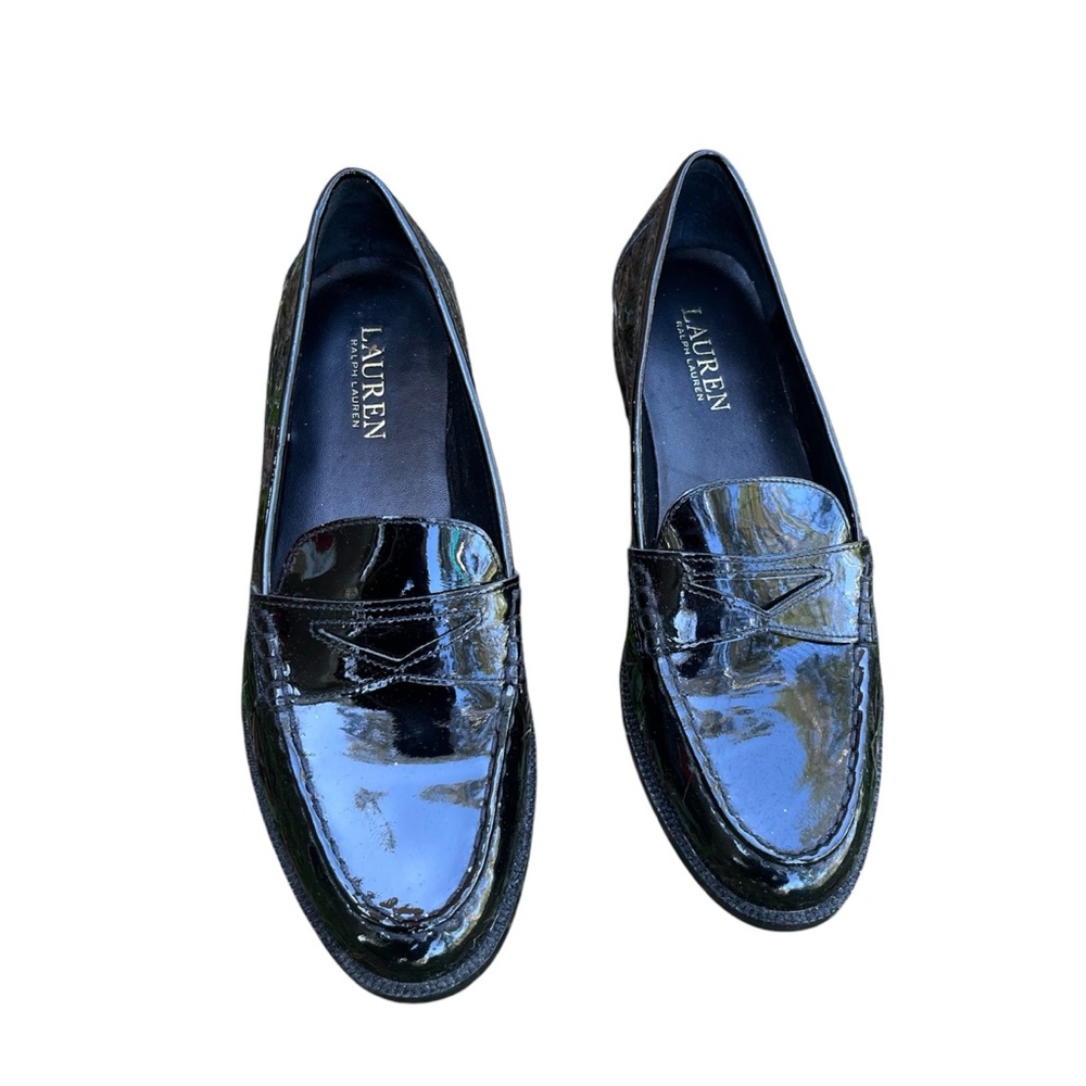 Lauren Ralph Lauren patent leather loafers